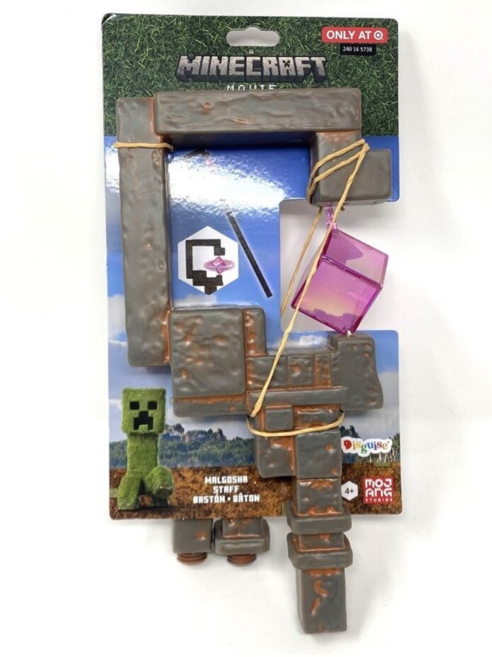 Minecraft movie Malgosha Staff costume accessory Prop toy NEW Halloween movie